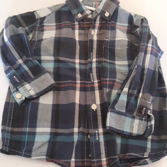 The Children's Place Other - Boys button down long sleeve shirt